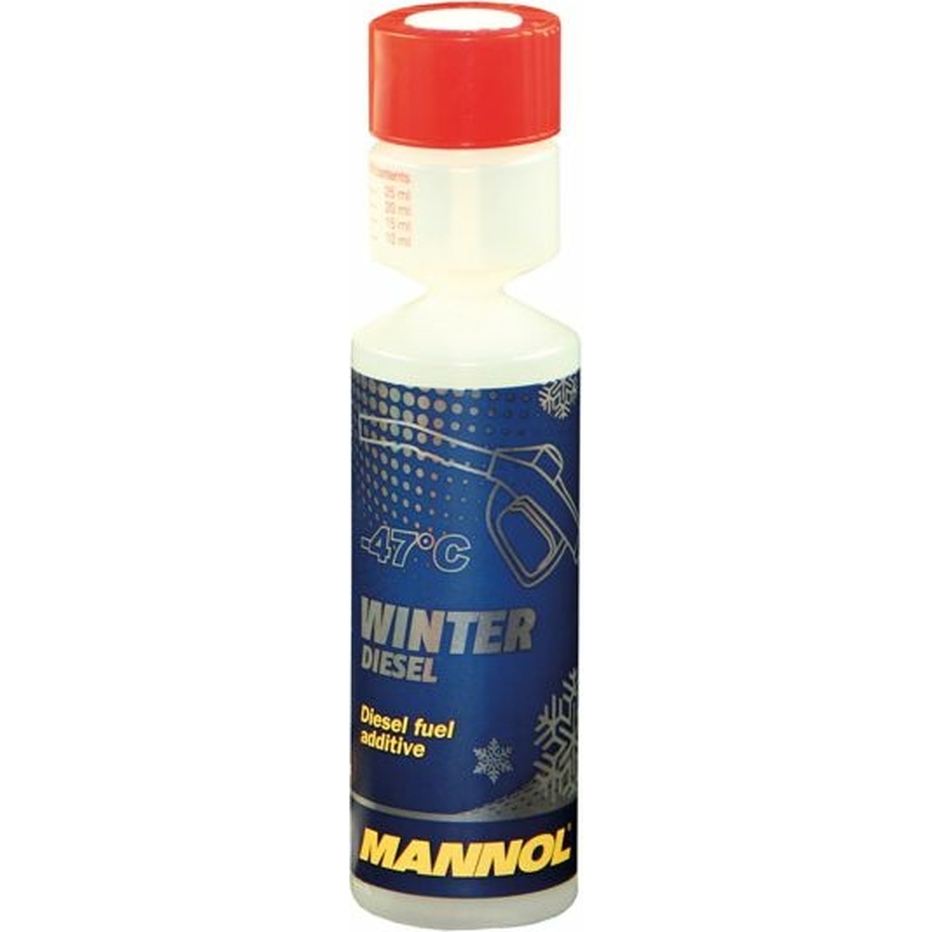 Зимний антигель дизельного топлива MANNOL WINTER DIESEL, 250 мл 2127