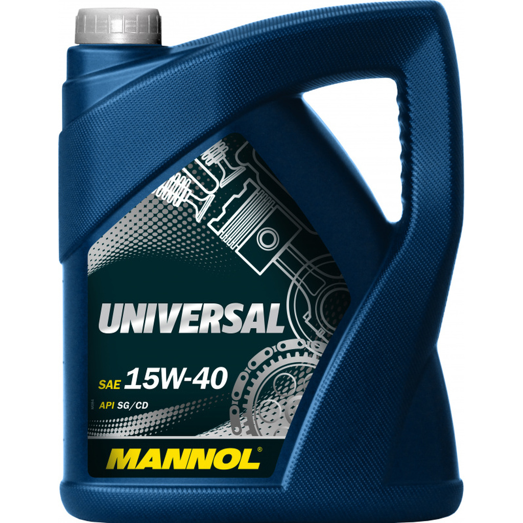 Минеральное моторное масло MANNOL UNIVERSAL 15W40 5 л 1221