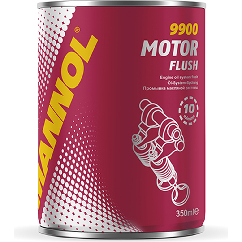 Очиститель системы смазки MANNOL MOTOR FLUSH 10 мин., 350 мл 2100/1 21001