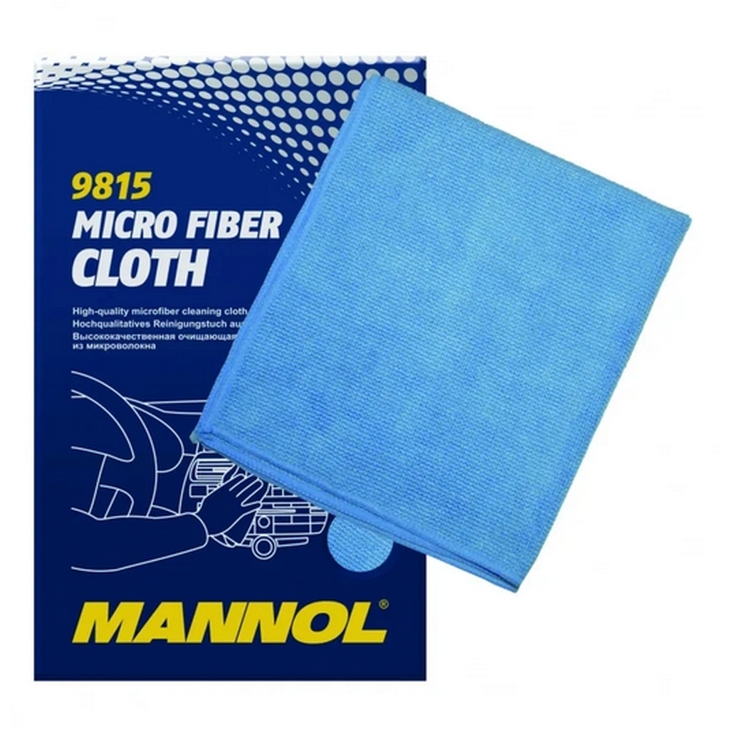 Микрофазерная очищающая салфетка MANNOL MICRO FIBER CLOTH 2261