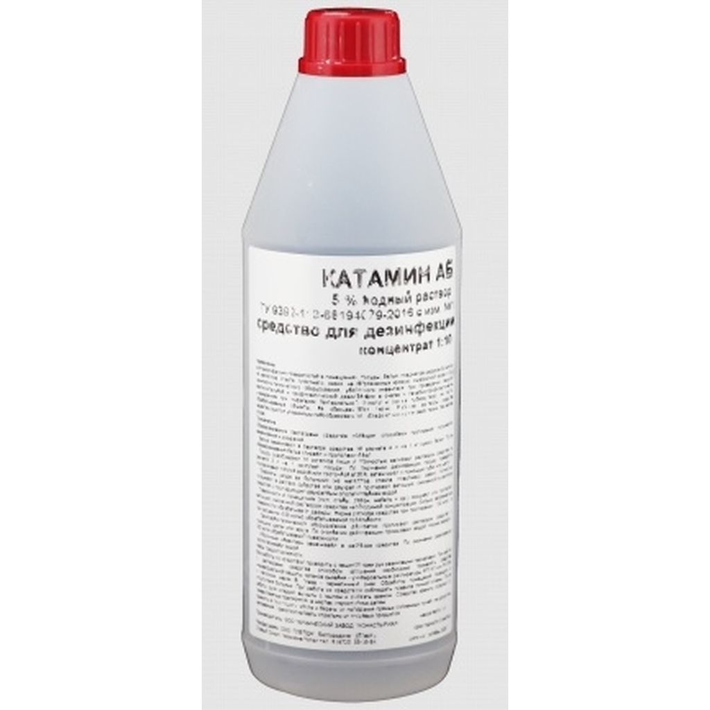Дезинфицирующее средство APIS Катамин АБ 0.5% готовый раствор, бутылка ПЭТ 1.5 кг 4665296516527