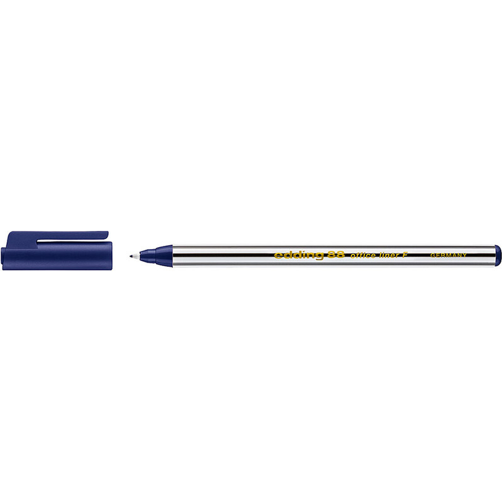 Линер Edding округлый наконечник, 0.6 мм, F, синий E-88#3