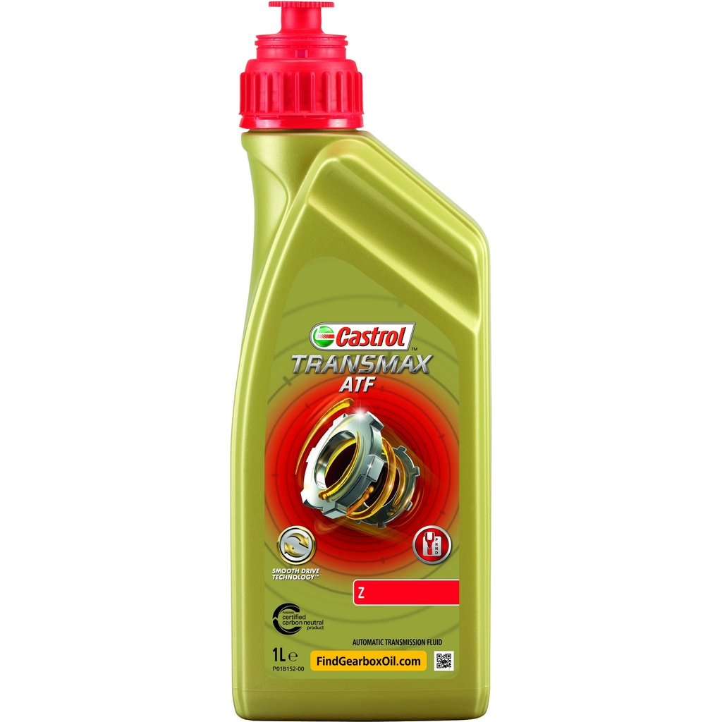 Трансмиссионное масло Castrol TRANSMAX ATF Z синтетическое, 1 л 15D6D2