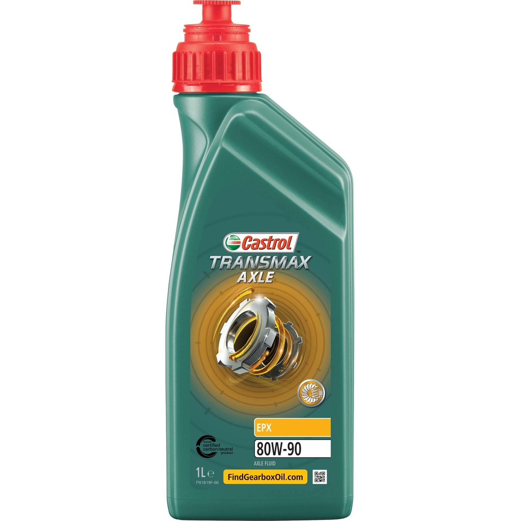 Трансмиссионное масло Castrol Transmax Axle EPX 80W90, 1 л 15D769