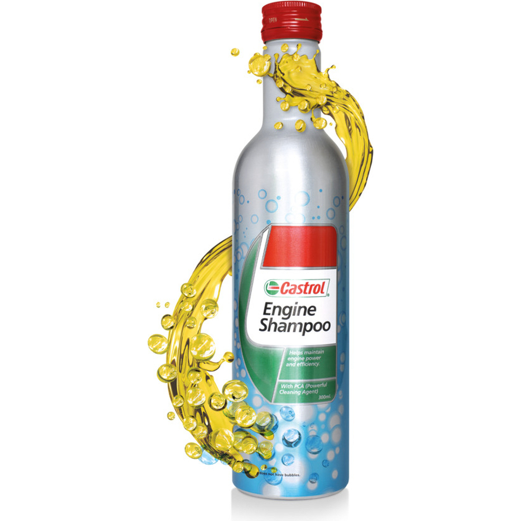 Промывка двигателя Castrol Engine Shampoo, 0.3л 15C625