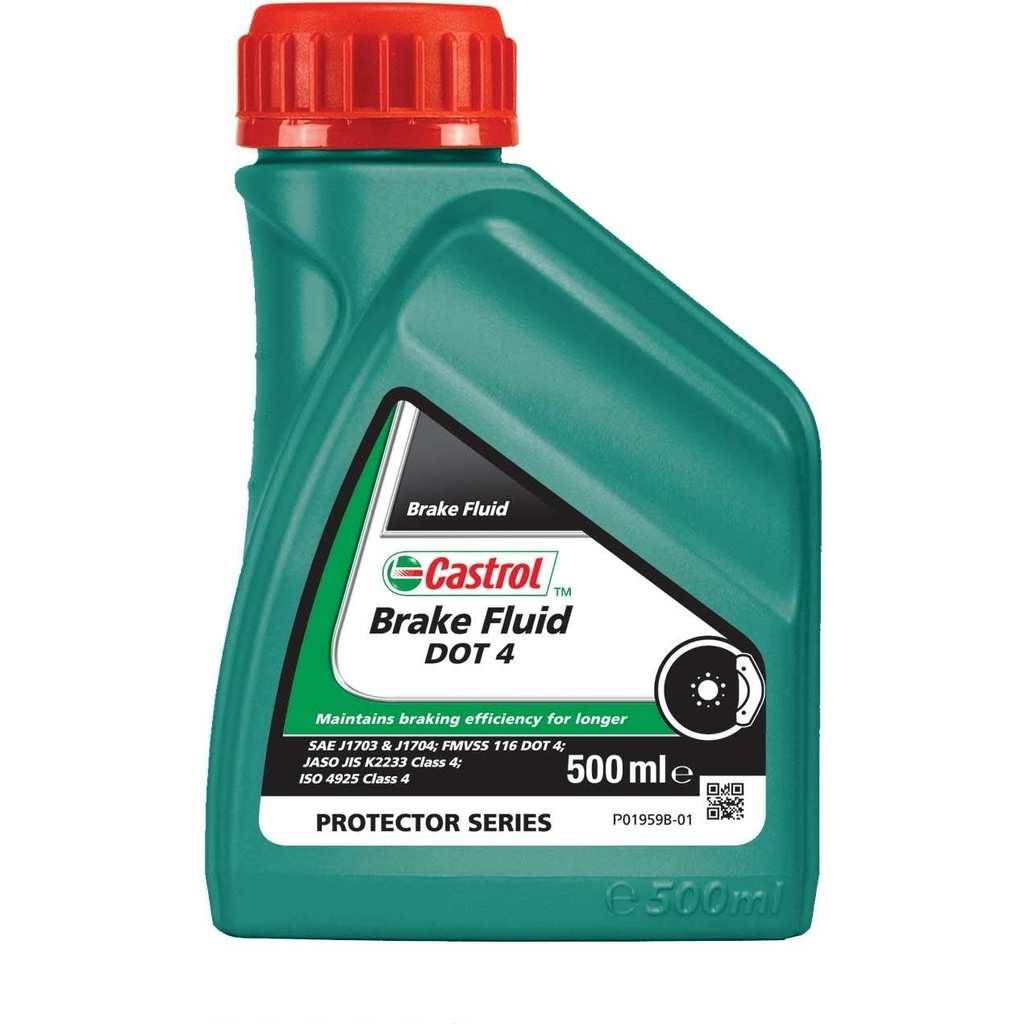 Тормозная жидкость Castrol Brake Fluid DOT4, 0.5 л 15CD18