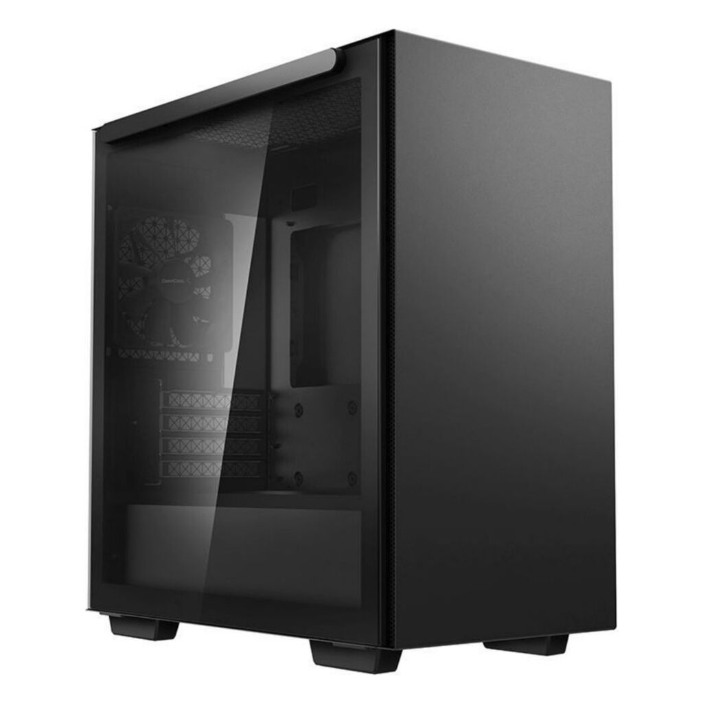 Корпус MiniTower Deepcool MACUBE 110 BK TG Winodw black mATX (R-MACUBE110-BKNGM1N-G1) R-MACUBE110-BKNGM1N-G-1