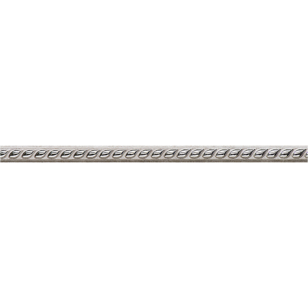 Молдинг стеновой ударопрочный влагостойкий серый бархат Decor-Dizayn 15x9Х2400 мм 215-25