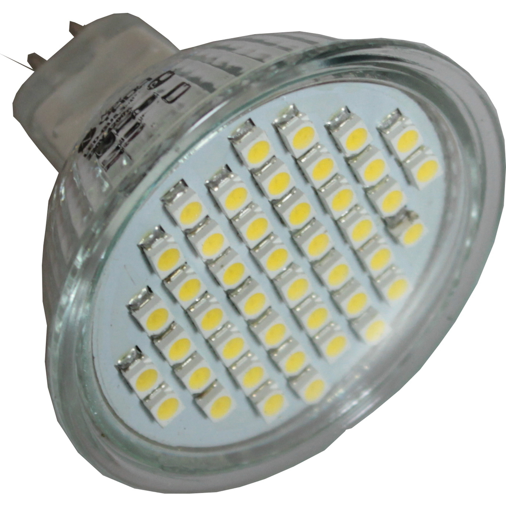 Светодиодная лампа Wonderful GU 5.3 (SMD) (24 диода) 2W/220V/MR16/2700K 902931