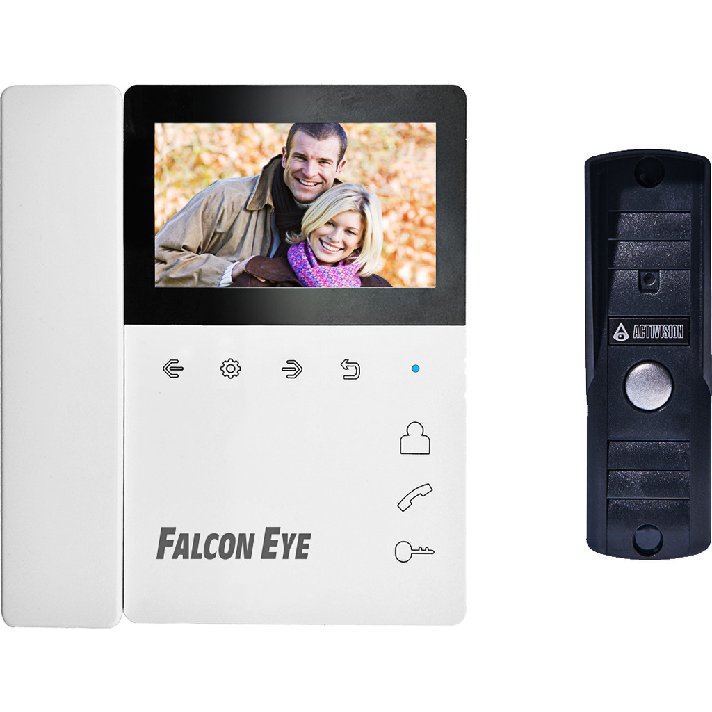 Комплект домофона Falcon Eye Lira AVP-505 PAL Темно-Серый Lira + AVP-505 PAL