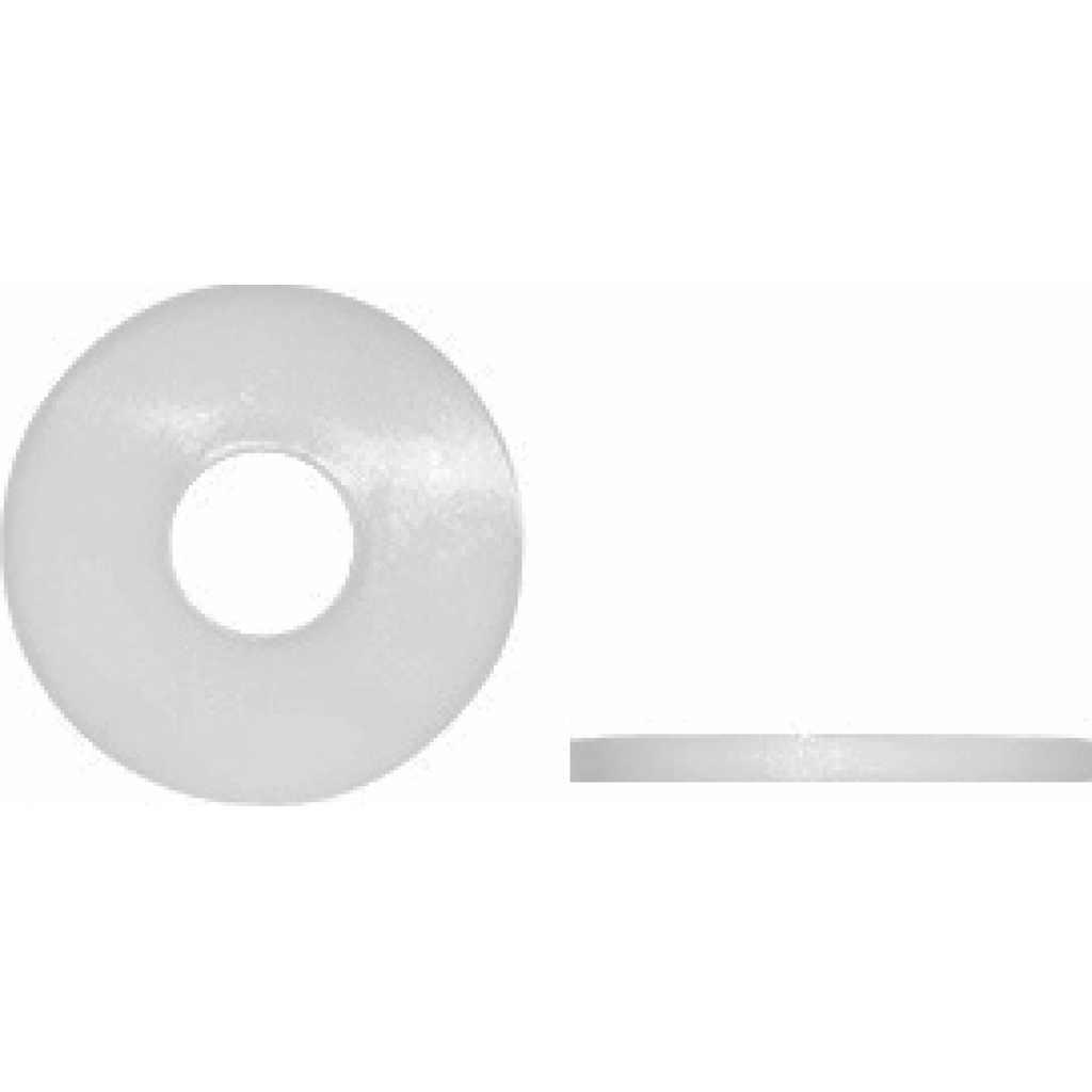 Плоская (увеличенная) полиамидная (пластиковая) шайба DINFIX DIN 9021, D16, 50 шт. 00-00001765