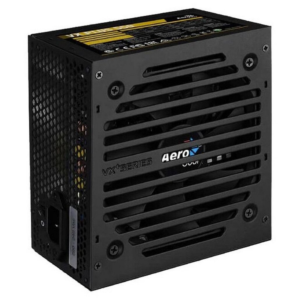 Блок питания 550W AeroCool VX PLUS 550 (ATX, 20+4 pin, 120mm fan,3xSATA) (VX PLUS 550) VX Plus 550