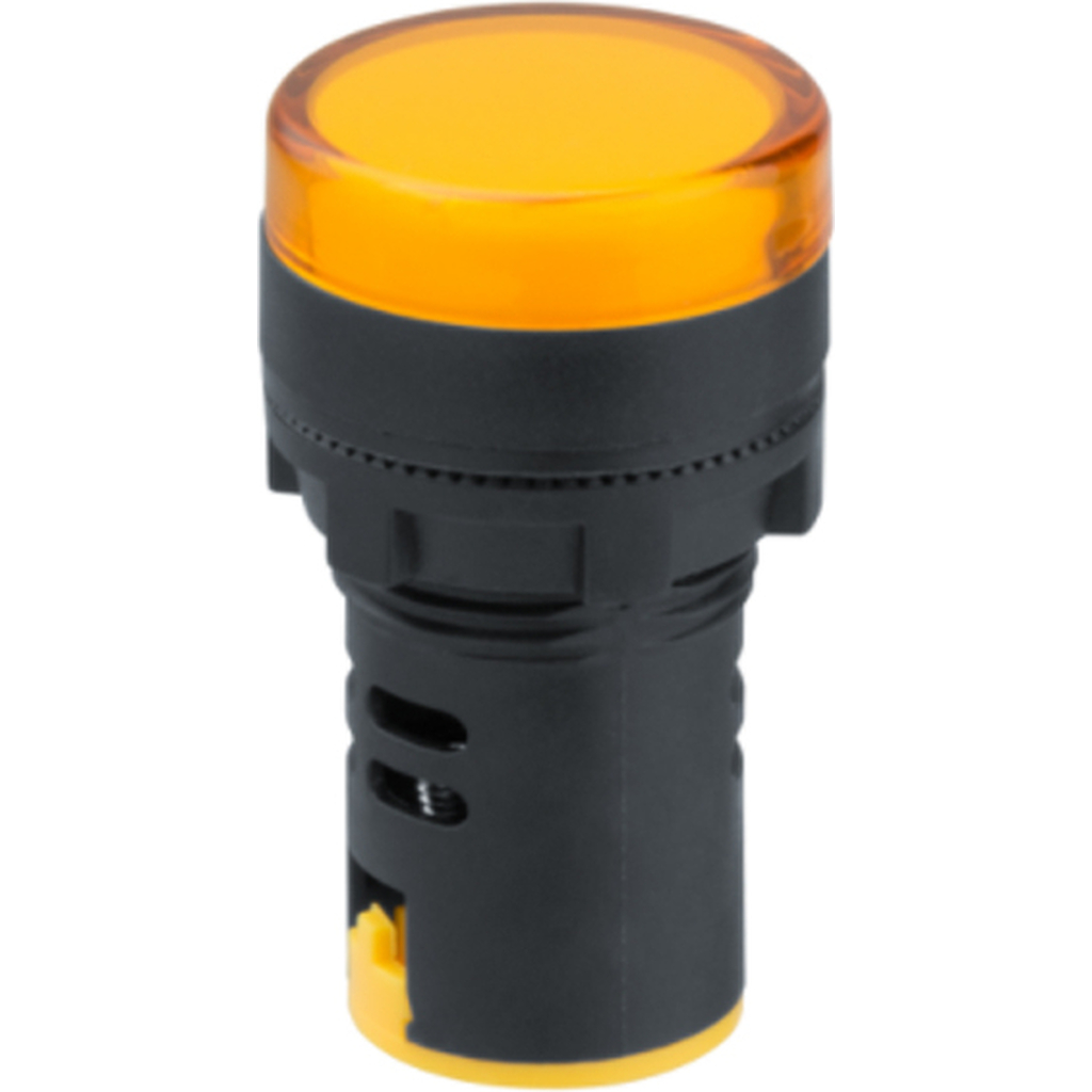 Индикаторная лампа Navigator NBI-I-AD22-230-Y желтая, d22мм, 230В AC/DC 82802