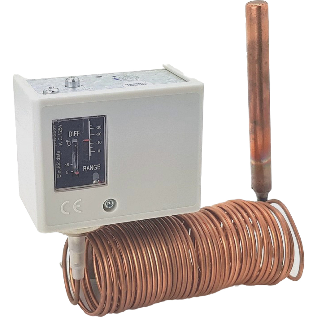 Капиллярный термостат (защита от замерзания) T120 (70-120℃) с капиллярной трубкой 5 м TECHNO 990360
