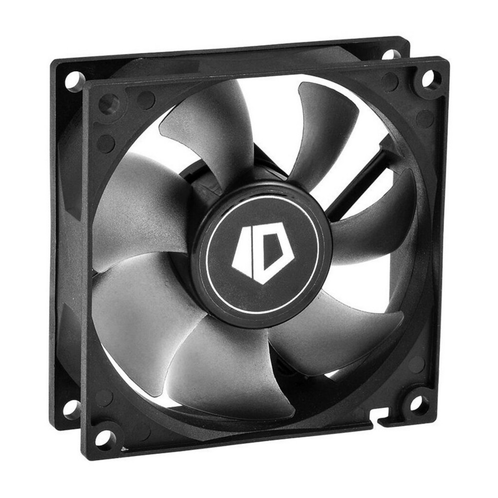 Вентилятор для корпуса ID-COOLING 80x80mm 3pin PWM slim Black (NO-8025-SD)