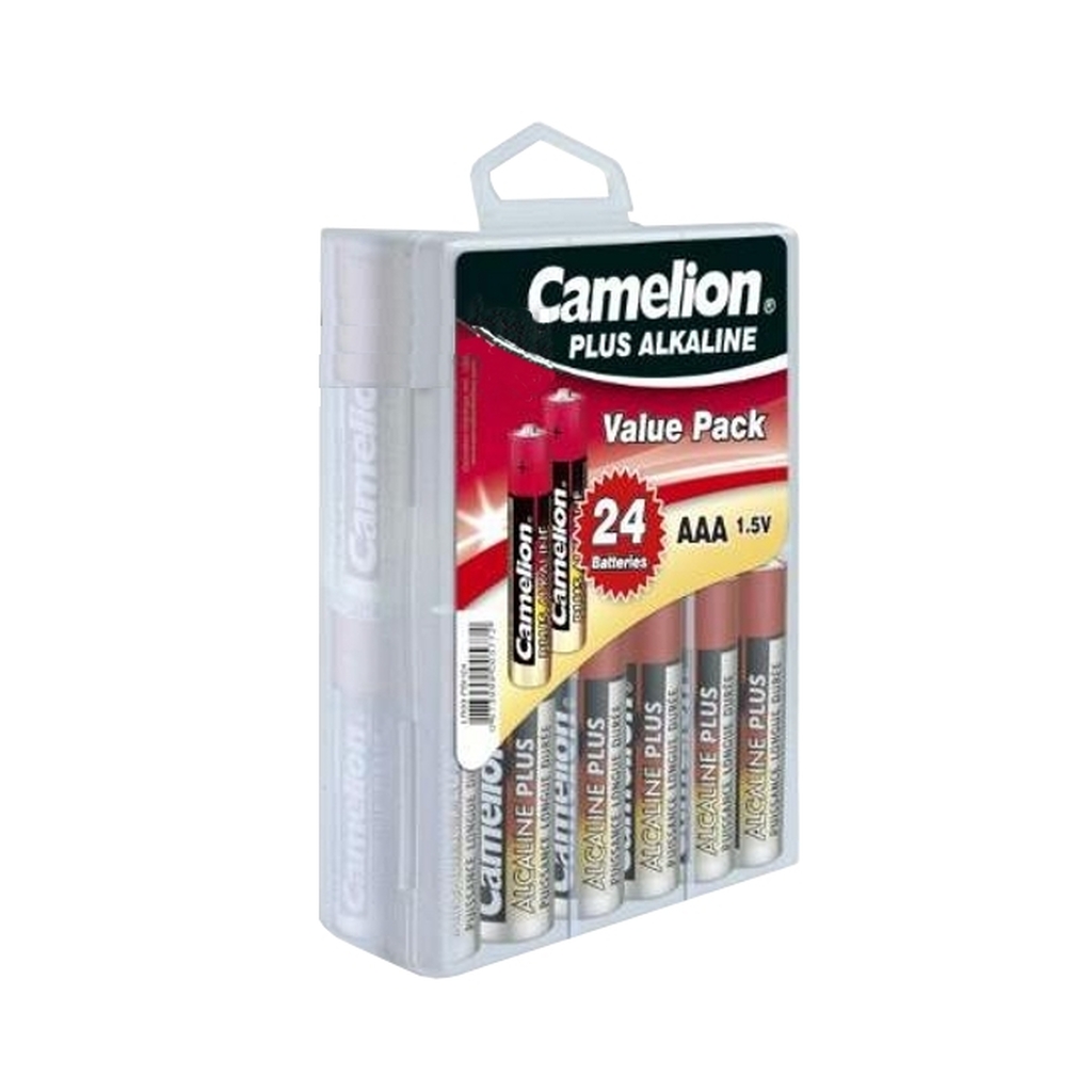 Батарейка AAA - Camelion Alkaline Plus LR03 LR03-PB24 (24 штуки) 7615