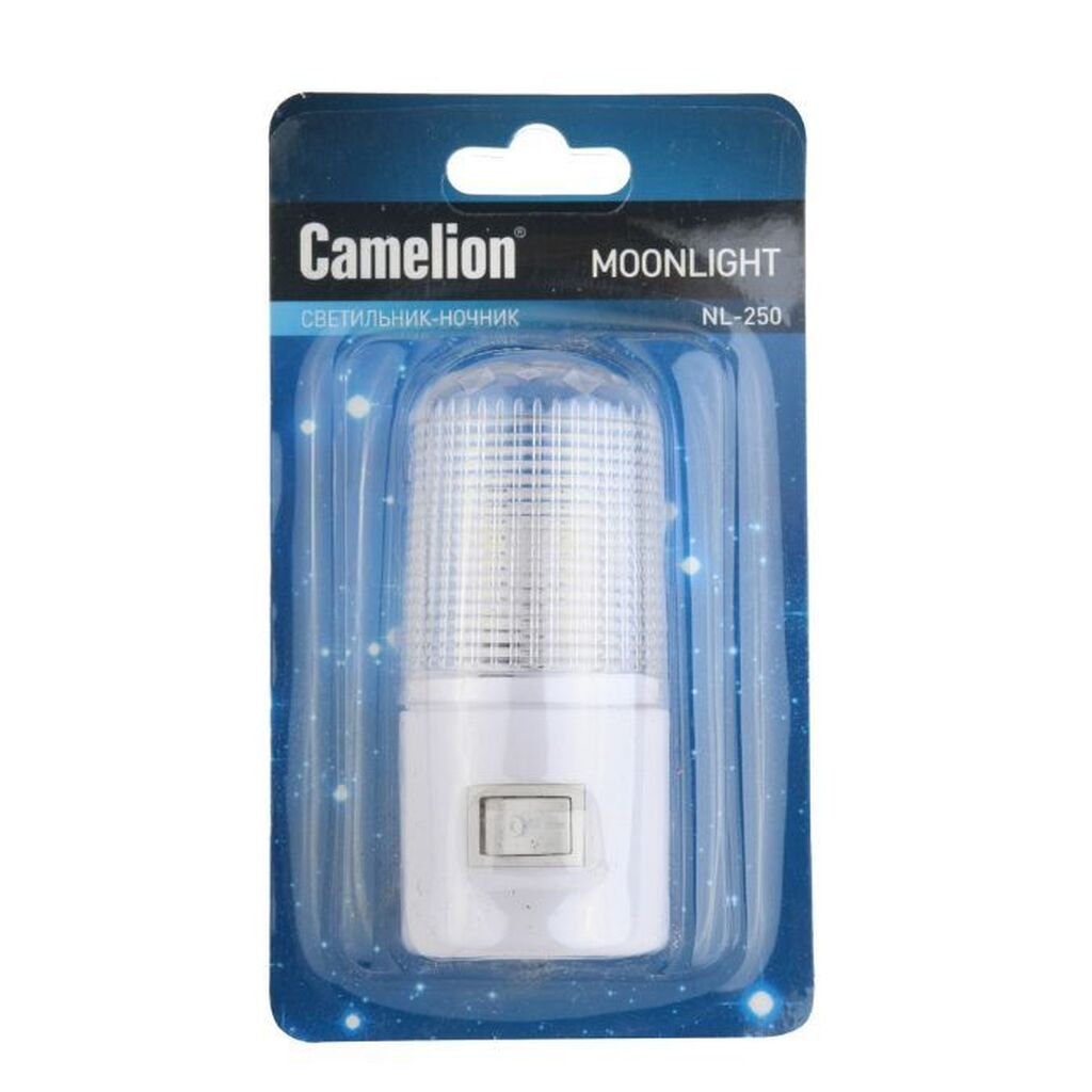 Светильник CAMELION NL-250 (LED ночник с выкл, 220В)