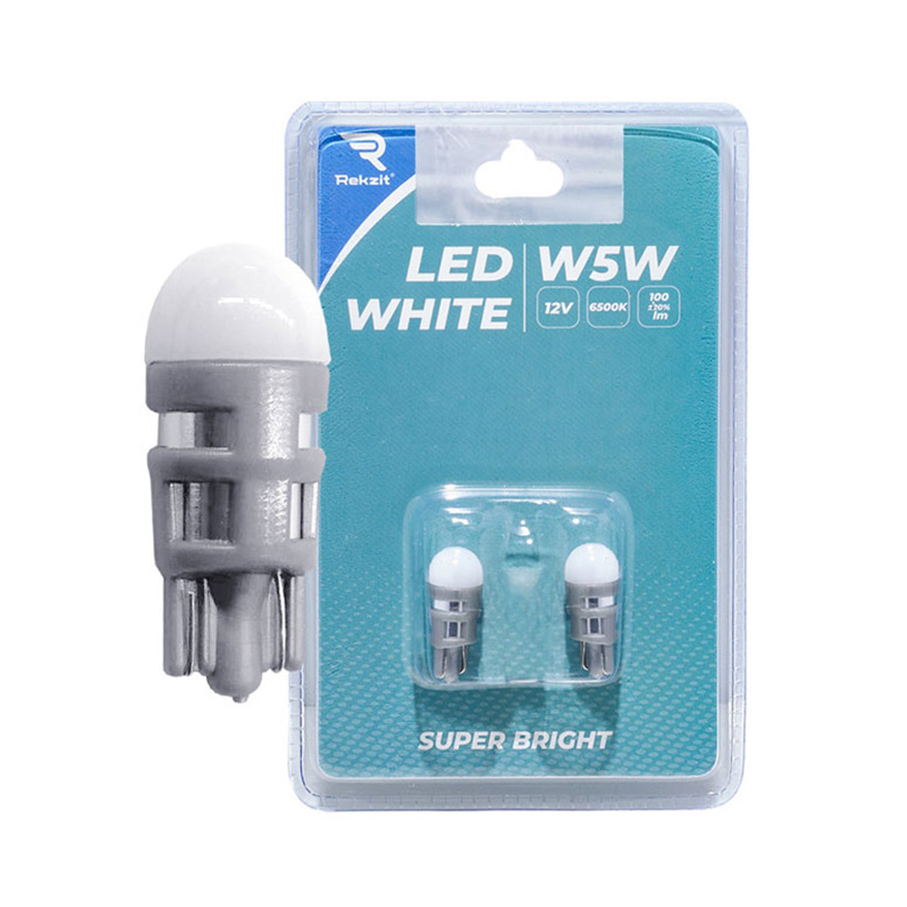 Лампа Rekzit W5W LED 2шт 908355