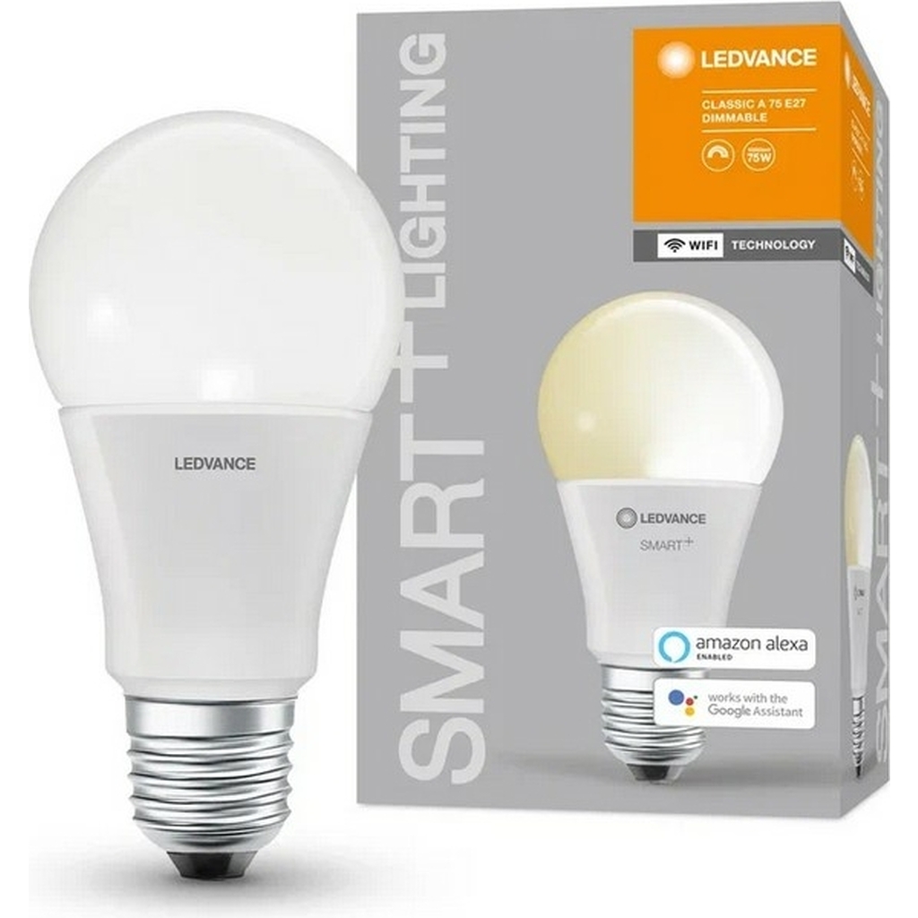 Умная WiFi лампа LEDVANCE SMART+ WiFi Classic Diable 75 9.5 W/2700K E27 4058075485419