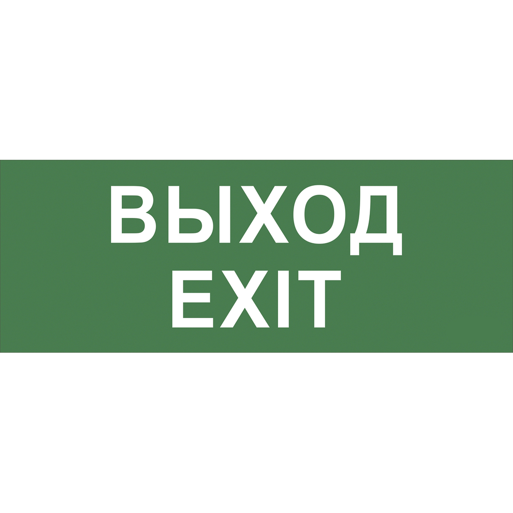 Самоклеящаяся этикетка ЭРА INFO-DBA-015 200х60мм Выход-EXIT DPA-DBA Б0048467 ERA