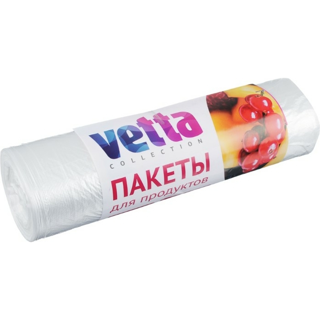 Пакеты для продуктов VETTA 500 шт, 22x33 см, в рулонах 438-130