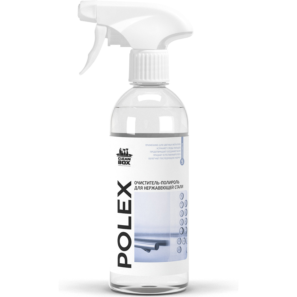 Очиститель - полироль для нержавеющей стали CleanBox POLEX 0.5 л 133305