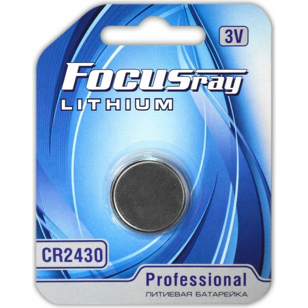 Литевая батарейка Focusray CR2430 BL1 627192