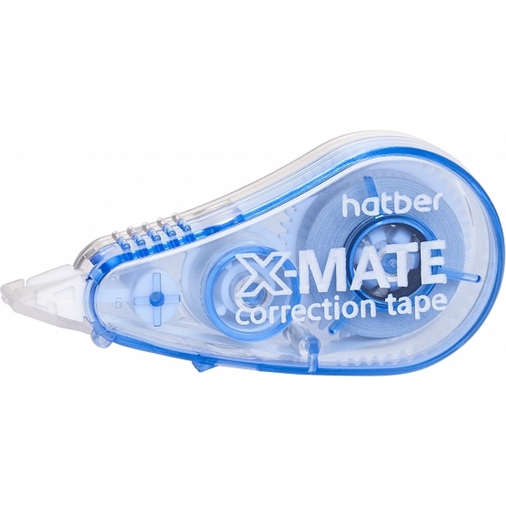 Корректирующая лента Hatber X-Mate MINI 5мм, х 6м, в пакете 12 шт 058784