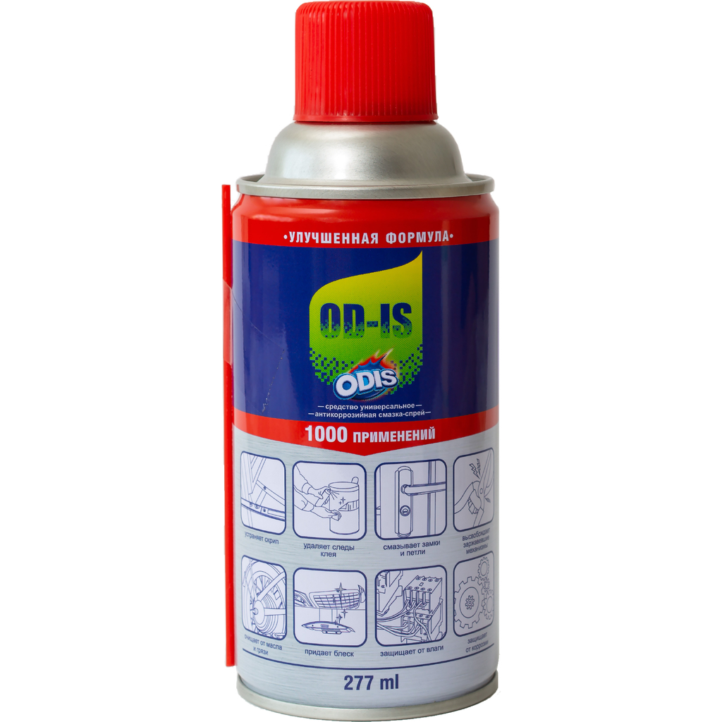 Антикоррозийная смазка-спрей ODIS De-Rust and Lubricating OD-IS 277 мл Ds4277