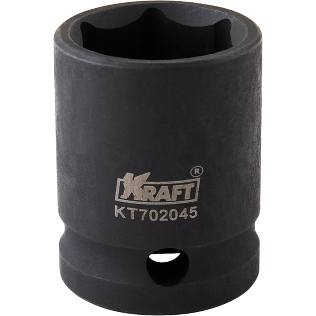 Головка ударная 6-гранная 21 мм, 1/2"DR KRAFT KT 702045