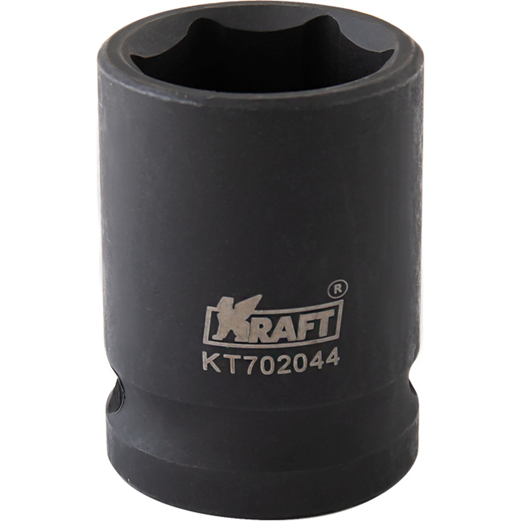 Головка ударная 6-гранная 19 мм, 1/2"DR KRAFT KT 702044