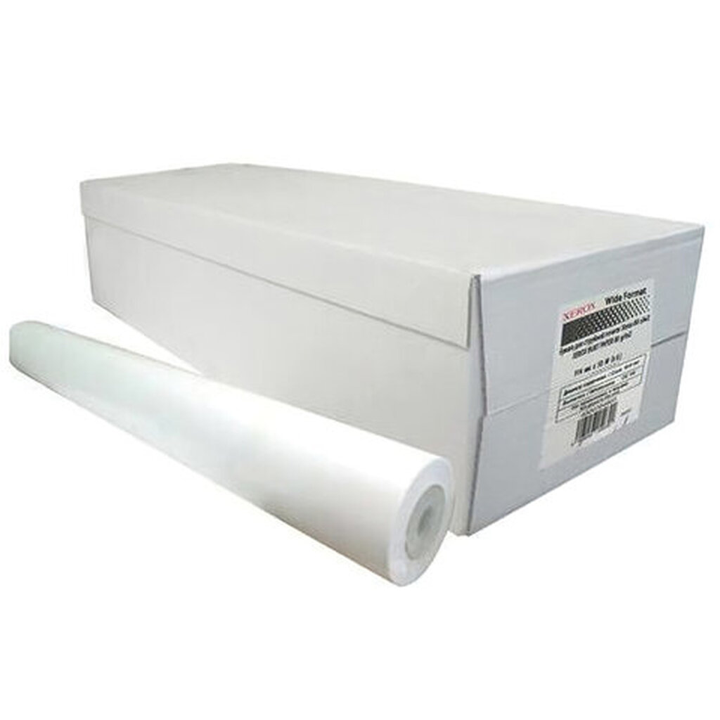 Рулон для плоттера 297 мм х 50 м х втулка 50,8 мм, 80 г/м2, белизна CIE 164%, Inkjet Monochrome XEROX 450L92006