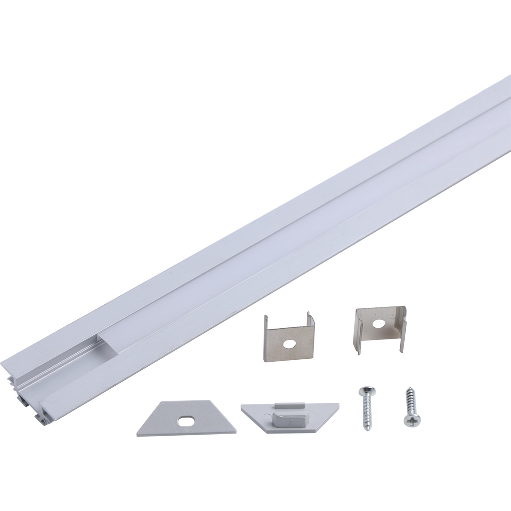 Угловой профиль Gauss для ленты LED - 1m BT412