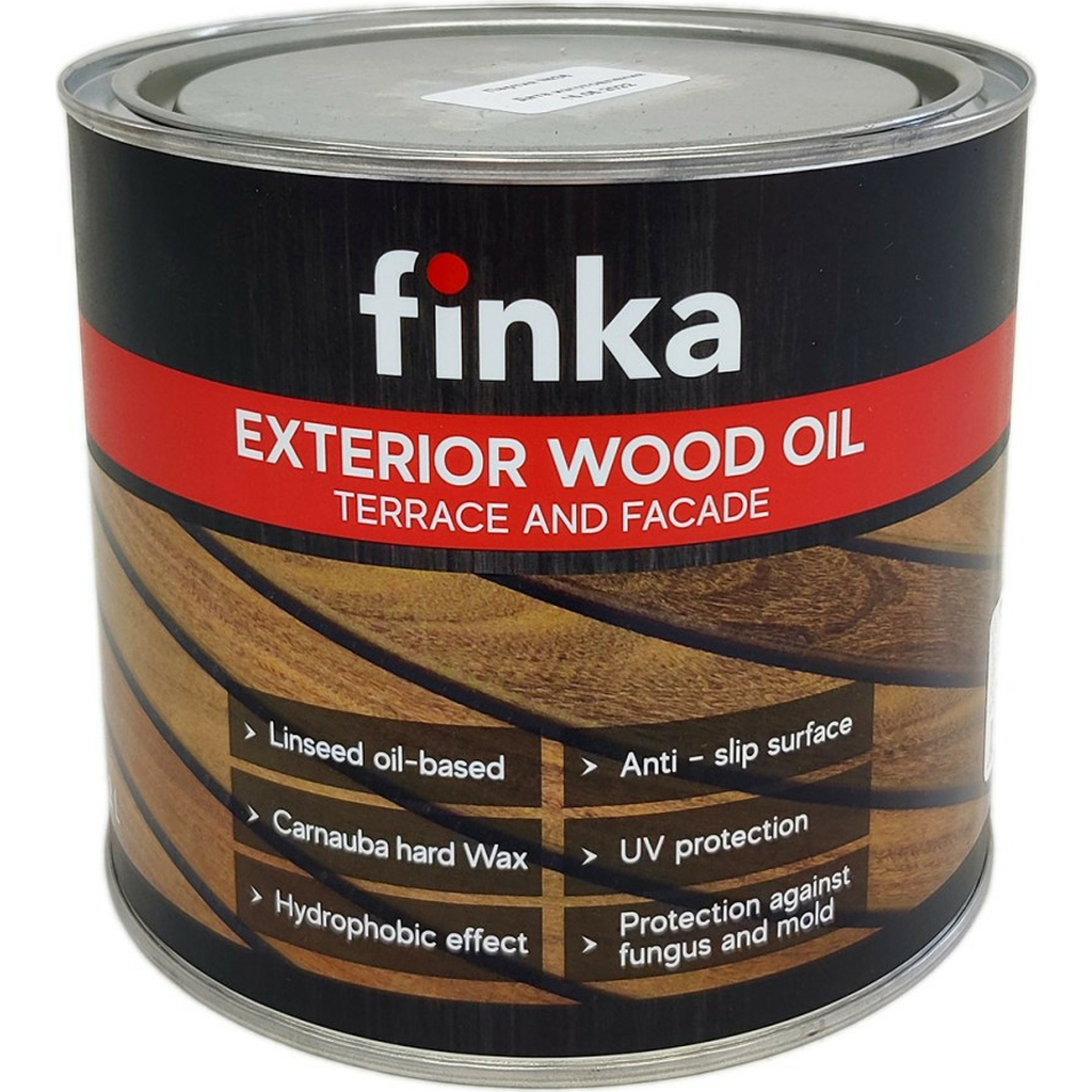 Масло для террас и фасадов Finka Exterior Wood Oil Teak, 2.2 л артикул FO-22T