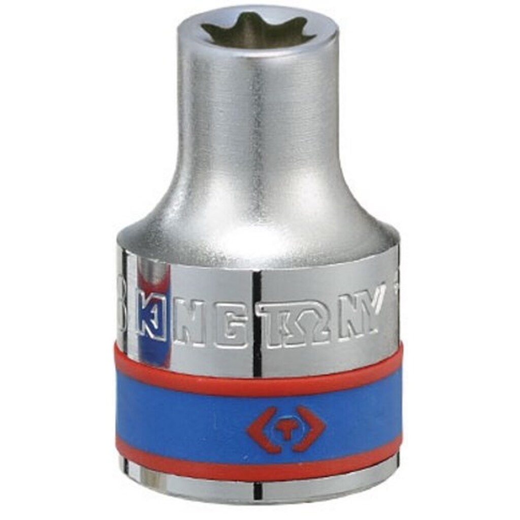 Головка торцевая TORX Е-стандарт 1/2", E10, L = 37 мм KING TONY 437510M