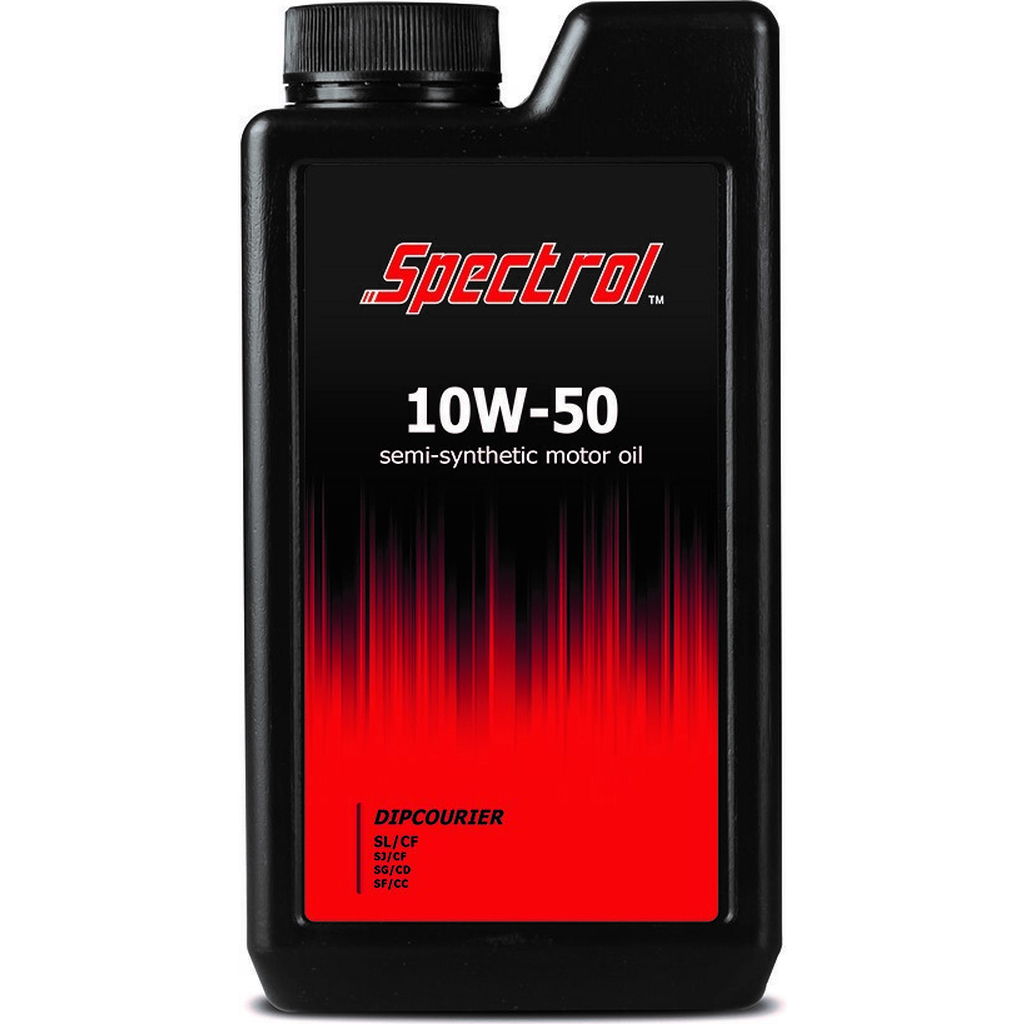 Полусинтетическое моторное масло Spectrol DIPCOURIER 10w50, 1 л 9071