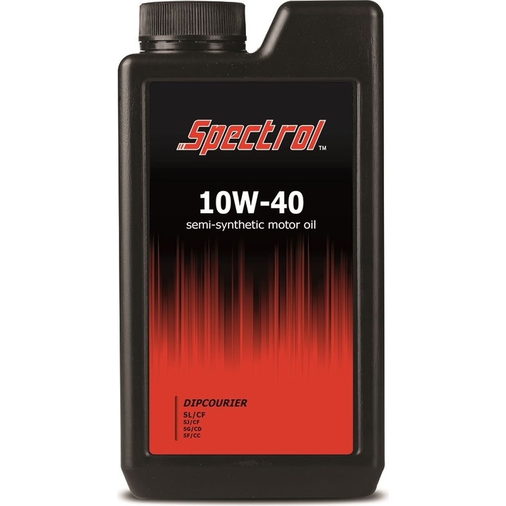 Полусинтетическое моторное масло Spectrol DIPCOURIER 10w40, 1 л 9075