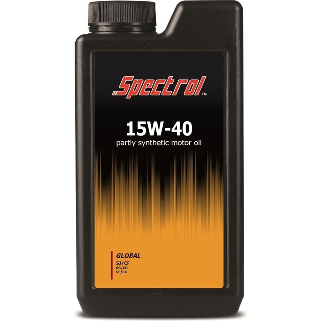 Моторное масло Spectrol GLOBAL 15W-40 SJ/CF, 1 л 9119