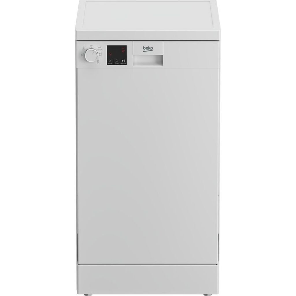 Посудомоечная машина Beko DVS050W01W,  узкая, белая 7656108335