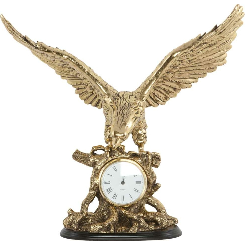 Настольные часы BOGACHO Орел 41014/бронзовый
