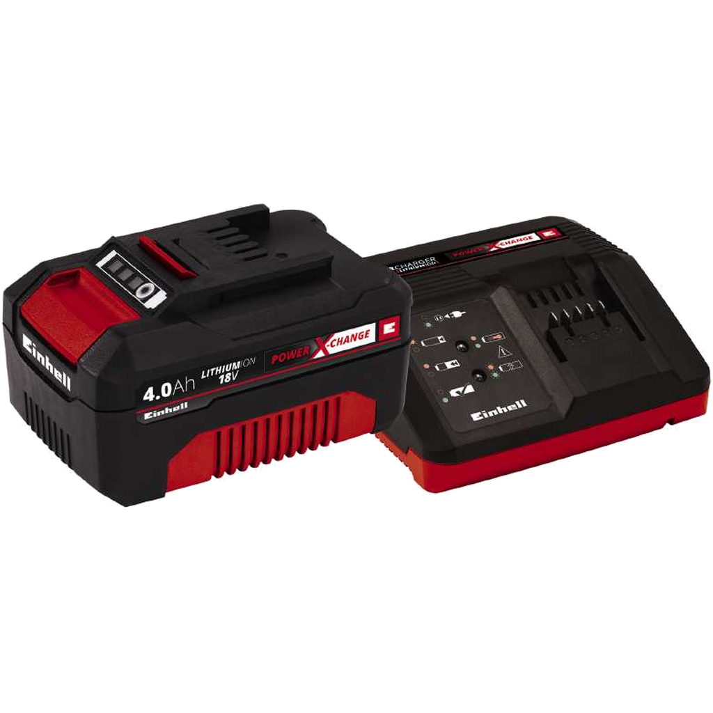 Комплект стартовый POWER X-CHANGE ЗУ + аккумулятор (18 В; 4 А*ч Li-Ion) EINHELL 4512042