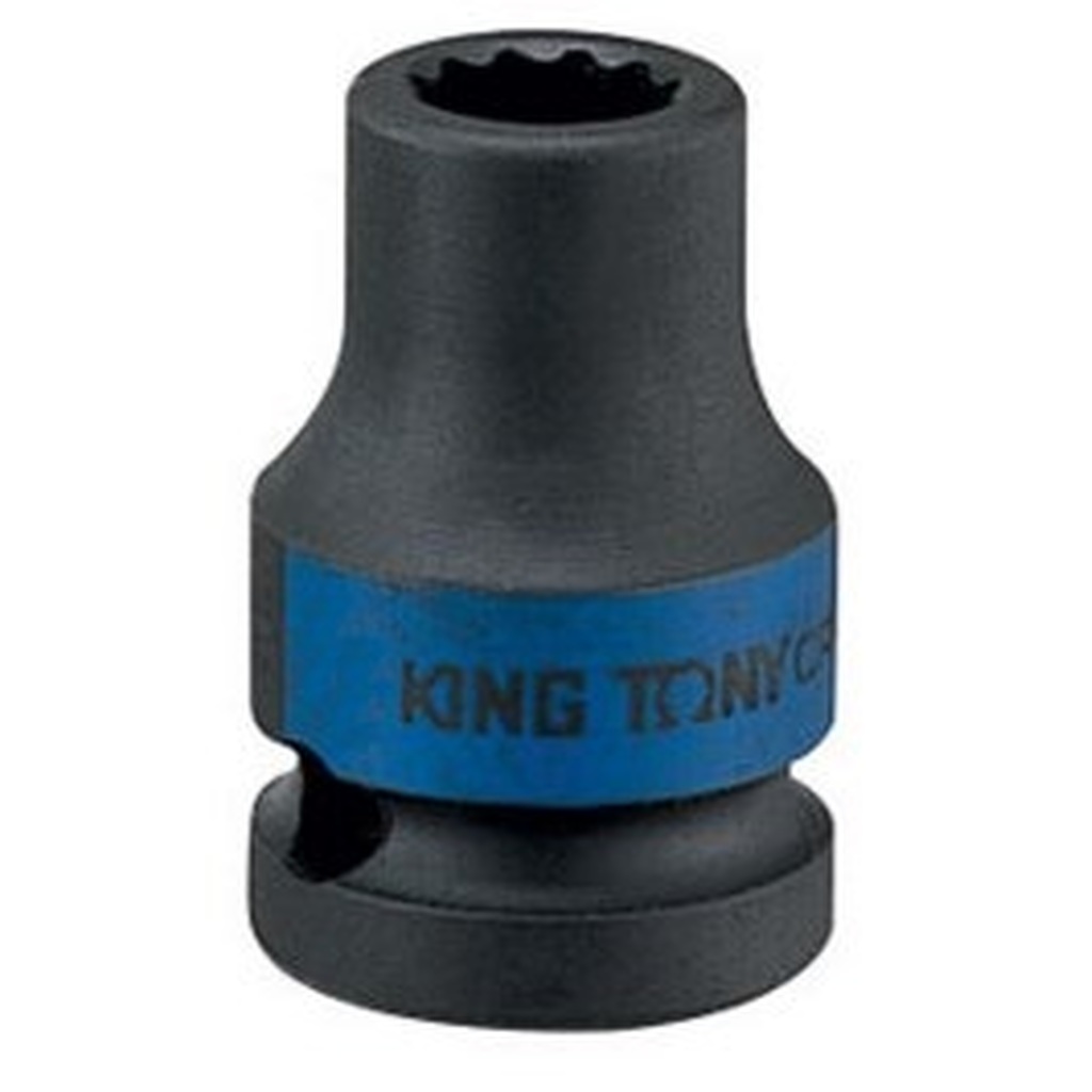 Головка торцевая ударная двенадцатигранная 1/2", 19 мм KING TONY 453019M