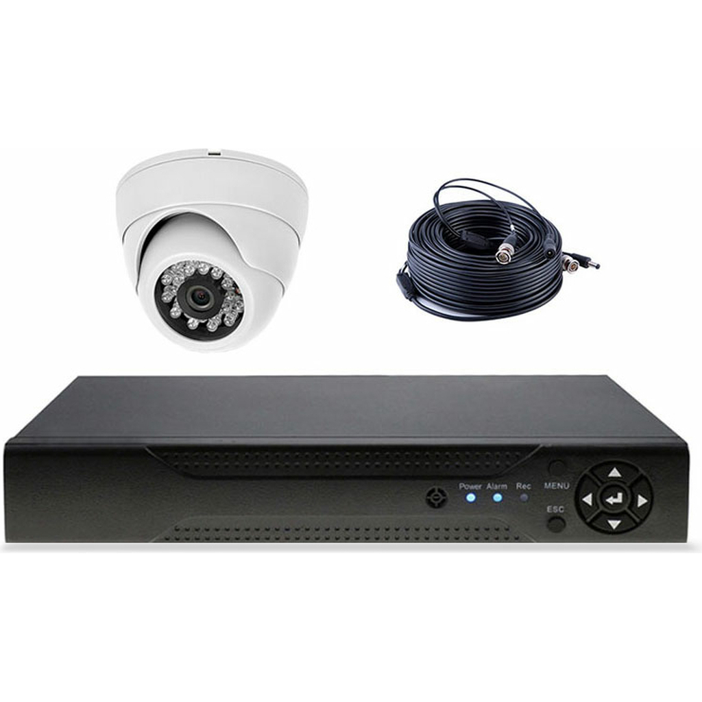 Комплект видеонаблюдения PS-link AHD 2Мп KIT-A201HD 1 камера для помещения 2992