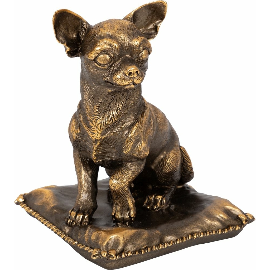 Статуэтка BOGACHO Собака Молли 22674/бронзовый