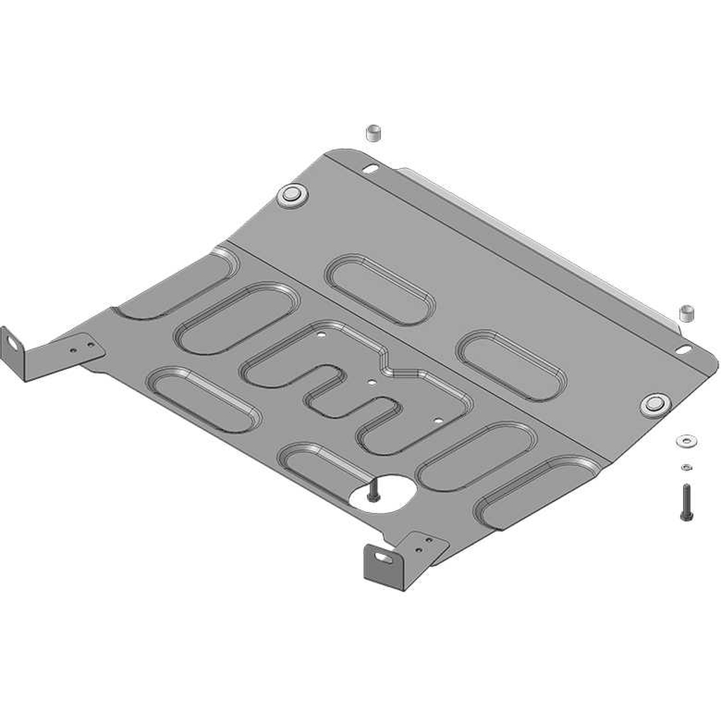 Стальная защита ООО Трио Сервис Д, КПП, Lada Granta, Datsun On-DO 2011- MOTODOR 72114