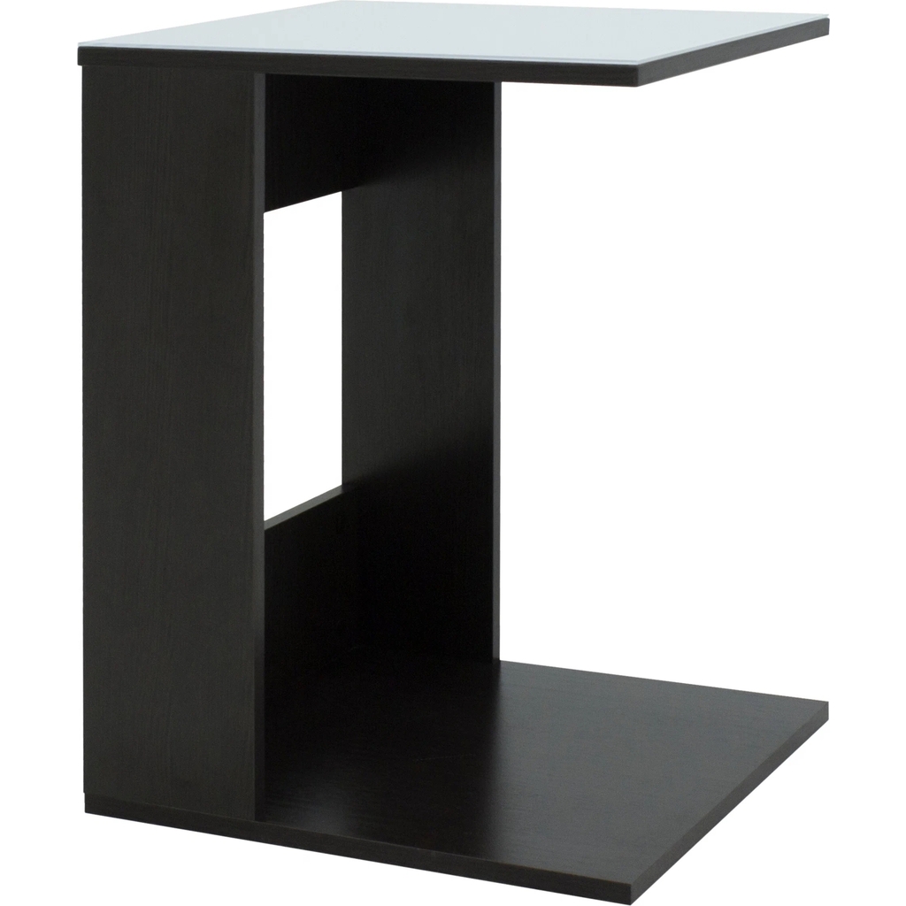 Журнальный стол Мебелик BeautyStyle 3 венге, стекло, белое 7630