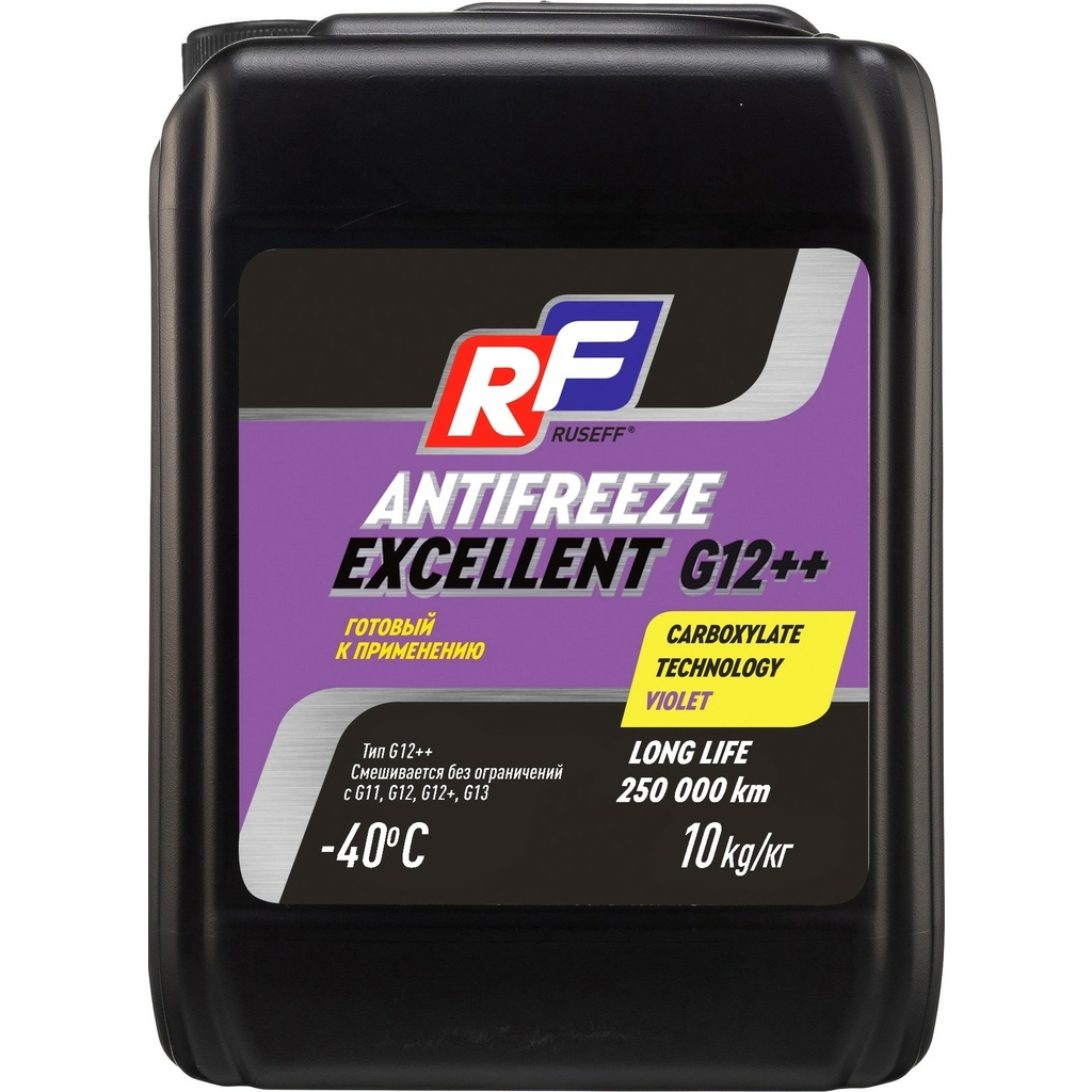 Антифриз RUSEFF ANTIFREEZE EXCELLENT G12++, 10кг 17365N