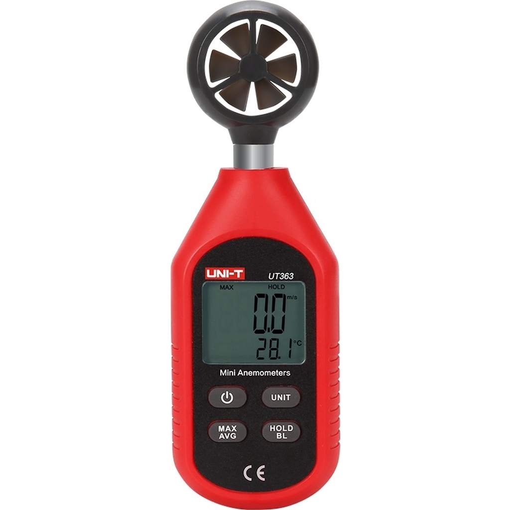 Анемометр-термометр с крыльчаткой цифровой UNI-T UT363 00-00007444