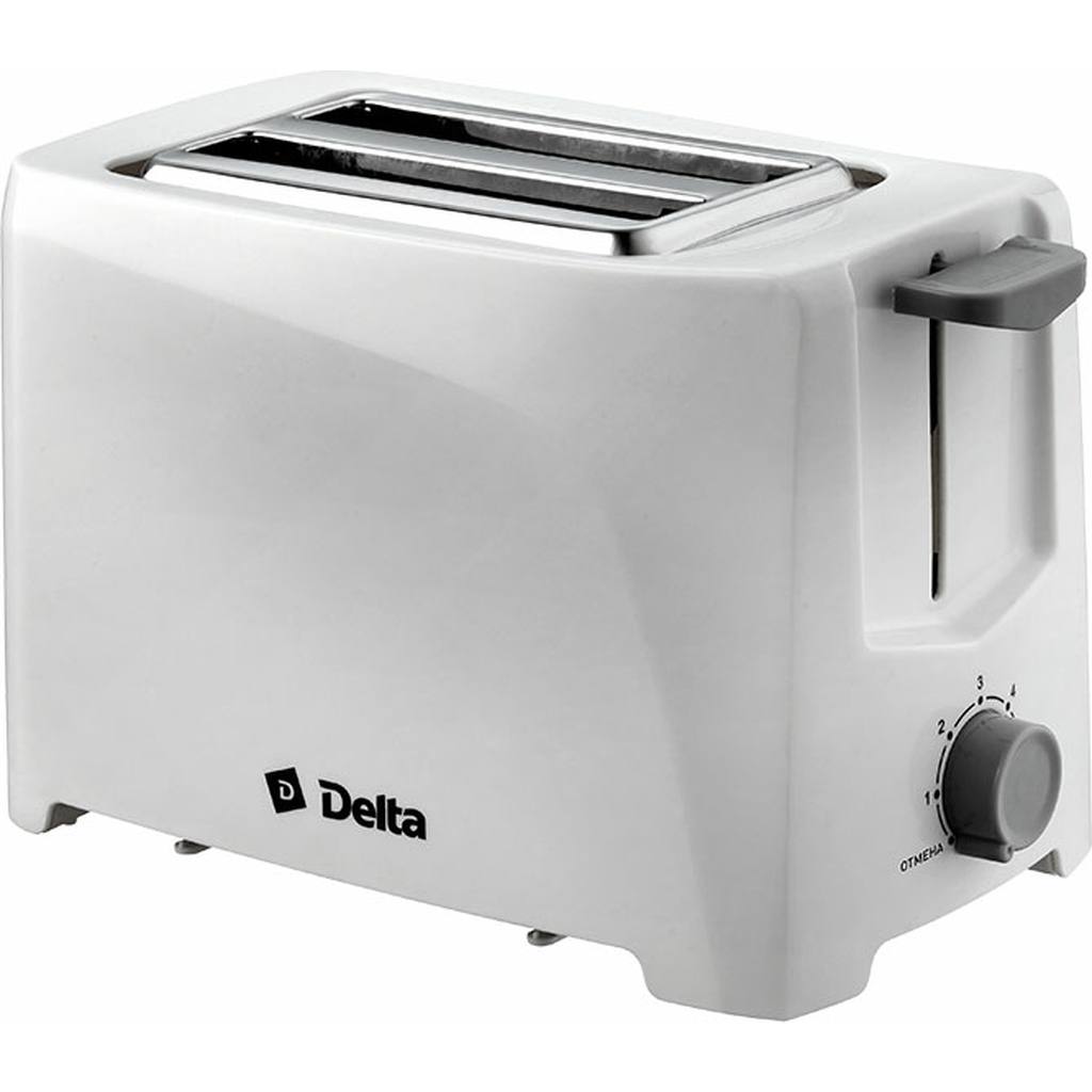 Тостер DELTA DL-6900 белый