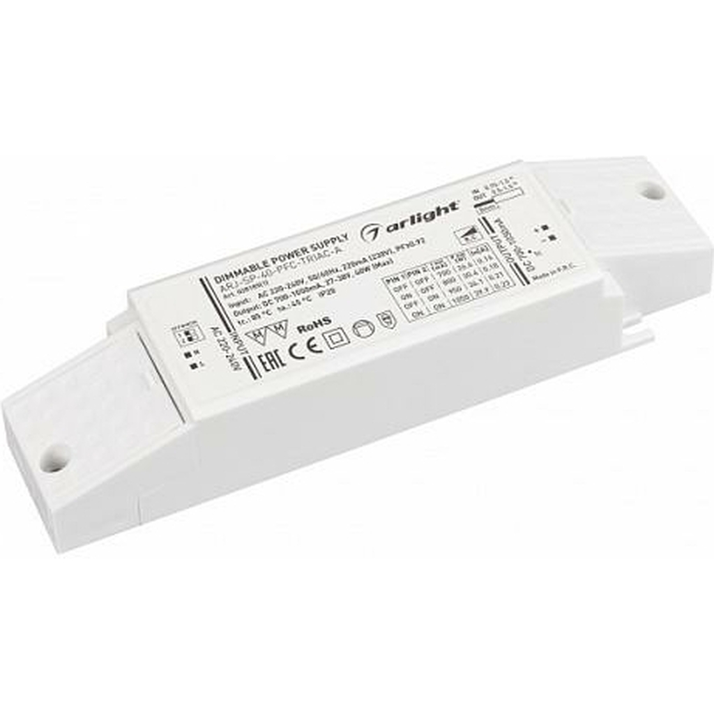 Блок питания Arlight ARJ-SP-40-PFC-TRIAC-INS 0281851